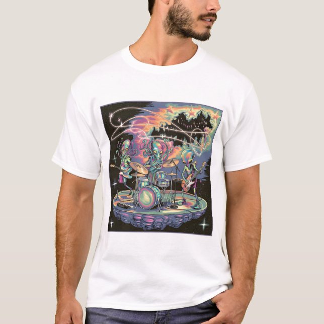 Galactic Rock Revolution T-Shirt (Vorderseite)