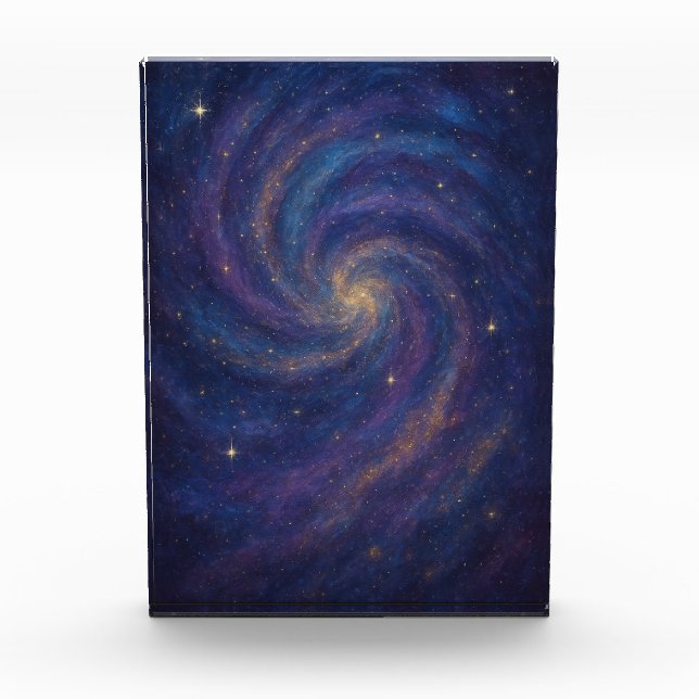 Galactic Swirl Fotoblock (Vorderseite)