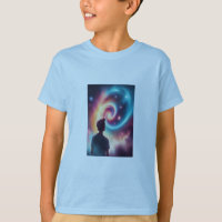Galactic Vibes T - Shirt Design Cosmic Artists