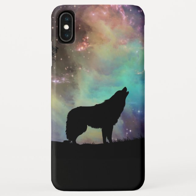 Galactic Wolf Case-Mate iPhone Hülle (Rückseite)