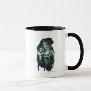 Galadriel, ELROND™ und Gandalf Graphic Tasse
