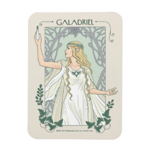 Galadriel Licht von Valinor Grafik Magnet