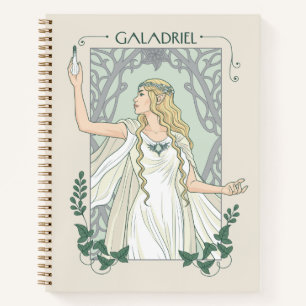Galadriel Licht von Valinor Grafik Notizbuch