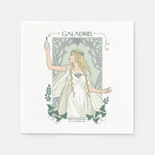 Galadriel Licht von Valinor Grafik Serviette