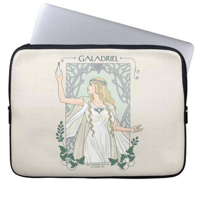 Galadriel Light of Valinor Graphic Laptopschutzhülle (Vorderseite)
