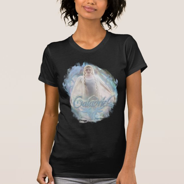 Galadriel mit Namen T-Shirt (Vorderseite)
