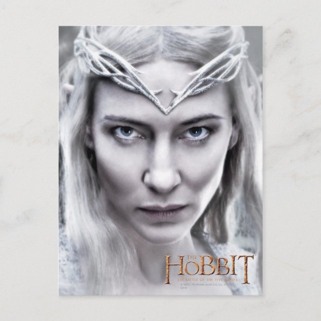 Galadriel Nah hoch Postkarte (Vorderseite)