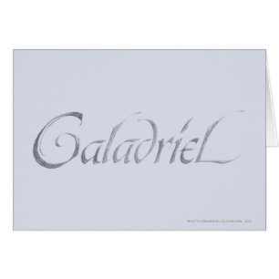 Galadriel Name texturiert
