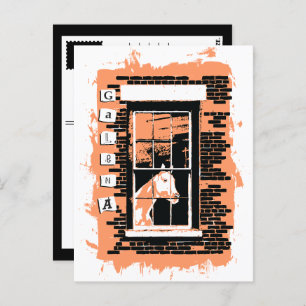Galafenster Postkarte