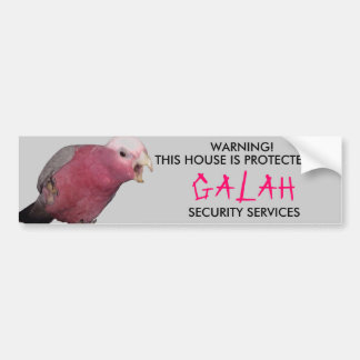 GALAH AUFKLEBER AUTOAUFKLEBER