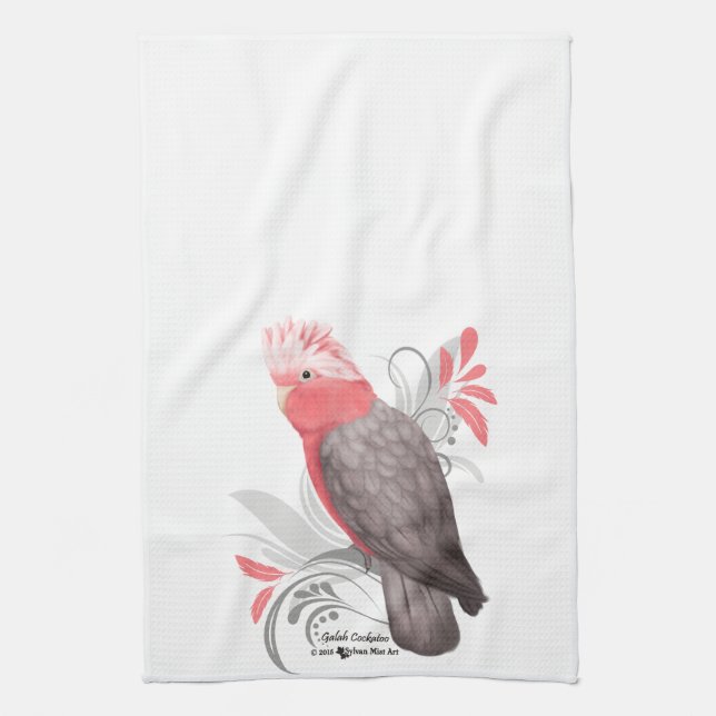 Galah Cockatoo Handtuch (Vertikal)