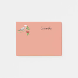 Galah Cockatoo Personalisiert 4x3 Post-it Klebezettel