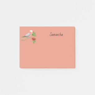 Galah Cockatoo Personalisiert 4x3 Post-it Klebezettel