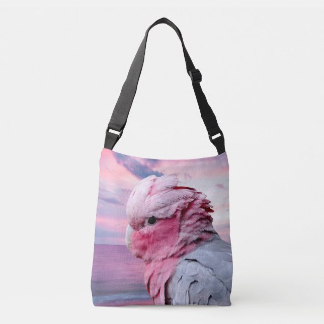 Galah Cockatoo Tragetaschen Mit Langen Trägern (Vorderseite)