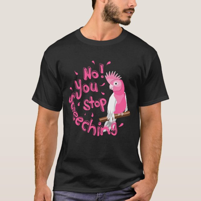 Galah Screeching T-Shirt (Vorderseite)