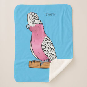 Galah Vogel Cartoon Illustration Sherpadecke