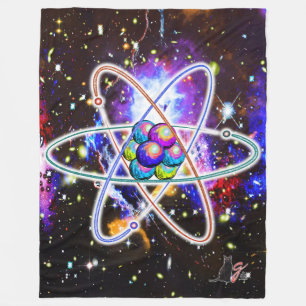 galaktisch Atomisch Fleecedecke