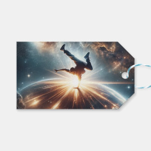 Galaktische Breakdance Explosion im tiefen Raum Geschenkanhänger