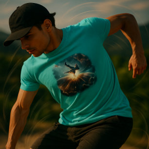 Galaktische Breakdance Explosion im tiefen Raum T-Shirt
