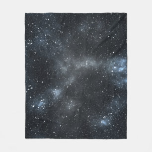 Galaktische dunkle Materie: Weltraumgeheimnis. Fleecedecke