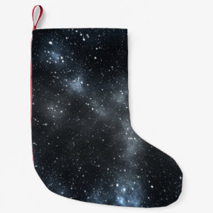 Galaktische dunkle Materie: Weltraumgeheimnis. Kleiner Weihnachtsstrumpf