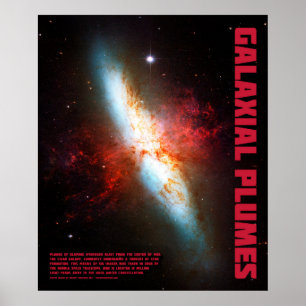 Galaktische Fackeln Poster
