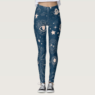 Galaktische Konstellationen: Raumdesign Leggings