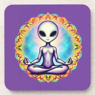 Galaktische Meditation Getränkeuntersetzer