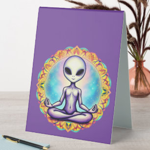 Galaktische Meditation Tischaufsteller