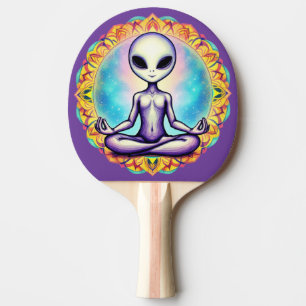 Galaktische Meditation Tischtennis Schläger