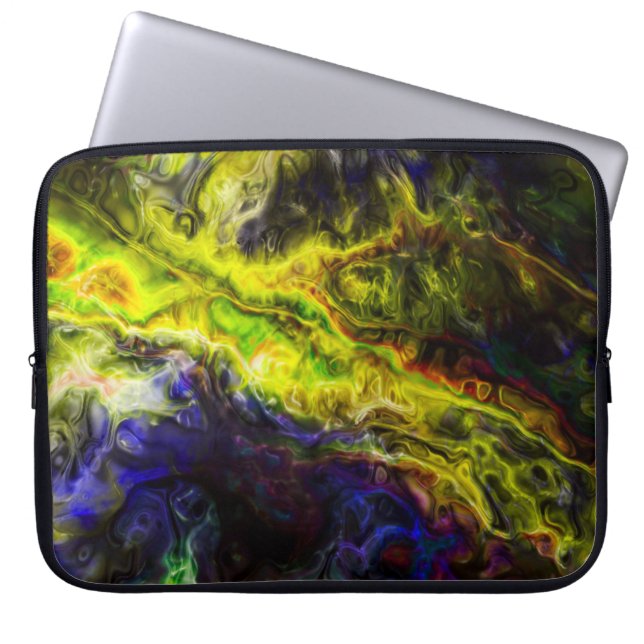 Galaktische Vapors Laptopschutzhülle (Vorderseite)