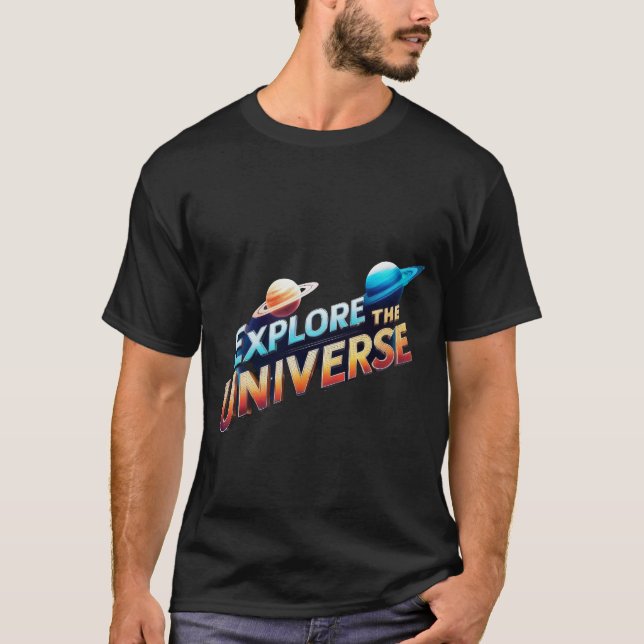 Galaktischer Explorer T-Shirt (Vorderseite)