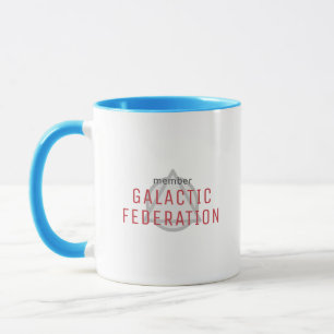 Galaktischer Föderationsmitglied-Kaffee Tasse