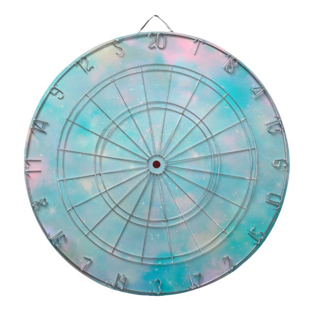Galaktischer Komfort Nebula Dartboard Dartscheibe (vorne)