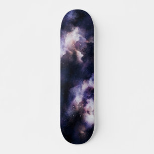 Galaktischer Nachthimmel Skateboard