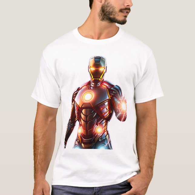 Galaktischer Rüstungsanstieg T-Shirt (Vorderseite)