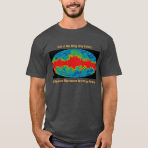 Galaktischer Schleier der Milchstraße über dem WMA T-Shirt