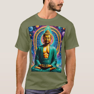 Galaktisches Buddha Zodiac Energy Shirt