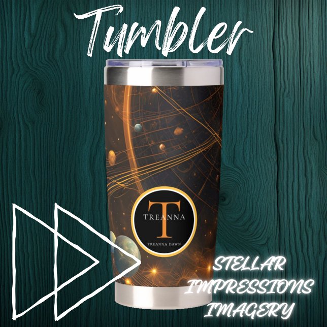 Galaktisches Flüstern Thermobecher (Von Creator hochgeladen)