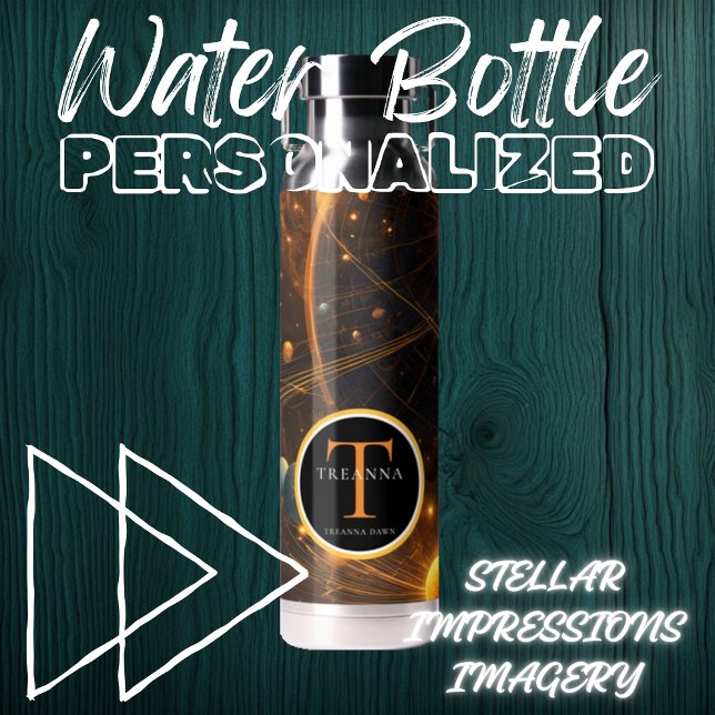 Galaktisches Flüstern Trinkflasche (Von Creator hochgeladen)