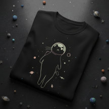 Galaktisches Katze Voyager Design – Weltraumkatze