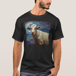 Galaktisches Moo-niversum Liebliches Rindvieh Jens T-Shirt