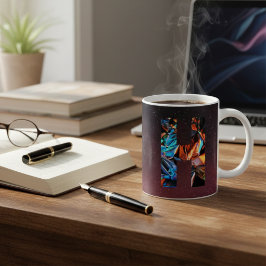 Galaktisches Prism Initial H Tasse