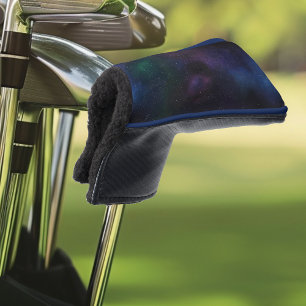 Galaktisches Schleiernebel-Sternenfeld Kosmisch Golf Headcover