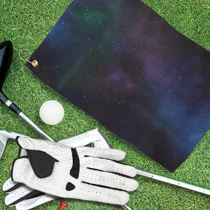 Galaktisches Schleiernebel-Sternenfeld Kosmisch Golfhandtuch