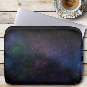 Galaktisches Schleiernebel-Sternenfeld Kosmisch Laptopschutzhülle
