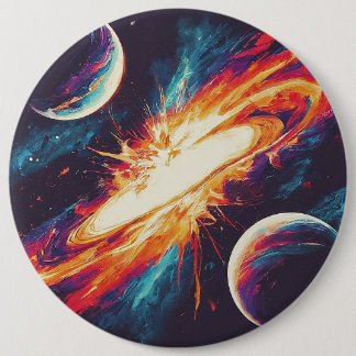 Galaktisches T-Shirt für das Gravity-Logo Button