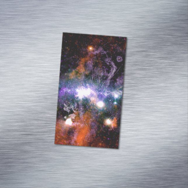 Galaktisches Zentrum der Milchstraße Galaxy X-Ray  Magnetische Visitenkarte (Beispiel)