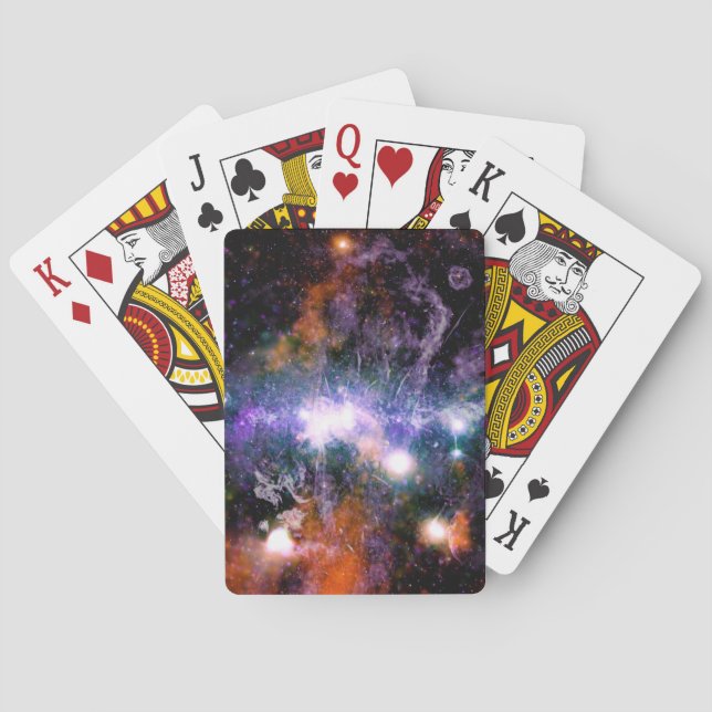 Galaktisches Zentrum der Milchstraße Galaxy X-Ray  Spielkarten (Rückseite)