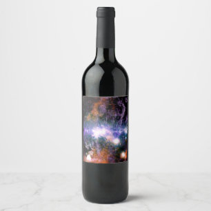 Galaktisches Zentrum der Milchstraße Galaxy X-Ray Weinetikett